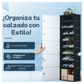 Zapatero 4 Tapas Organizador Calzado Ver